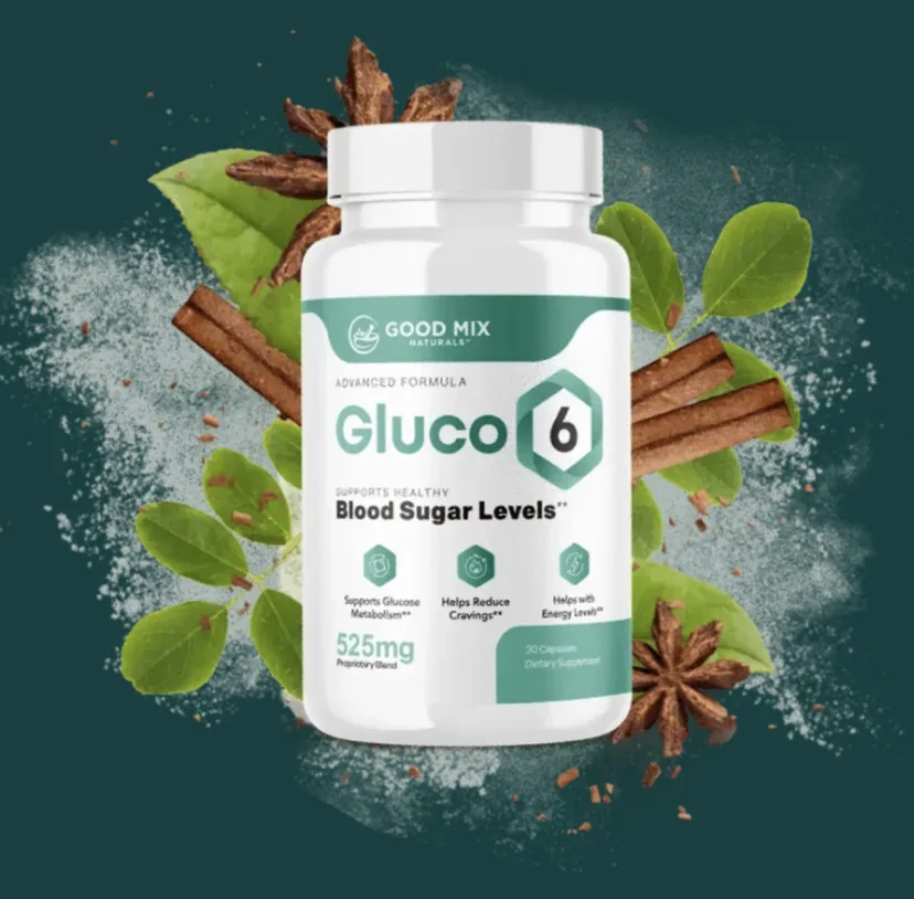 Gluco6 bottle